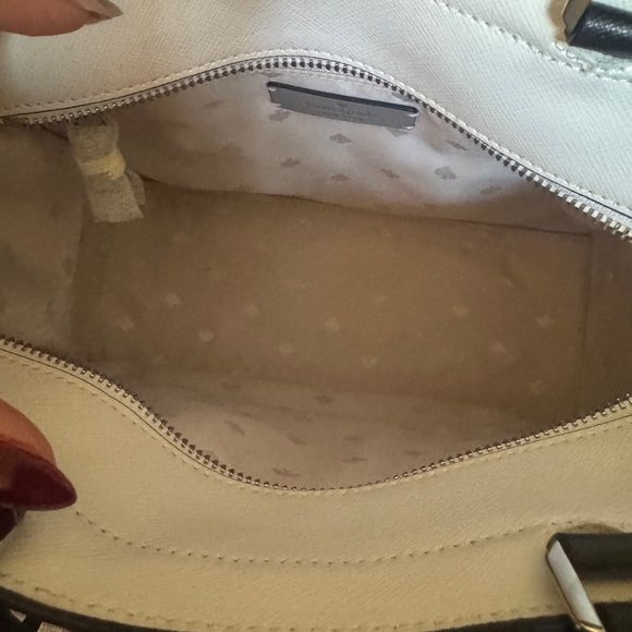 Kate Spade Two Toned Serena North Star Leather Satchel w/Kate Spade dust bag - Picture 3 of 11
